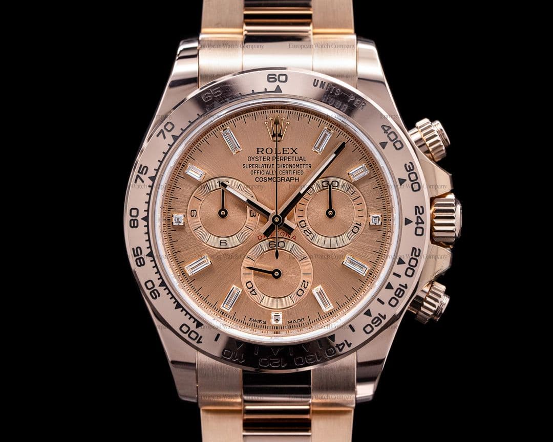 Rolex Daytona Everose 116505 / "Sundust" Diamond Dial 2021