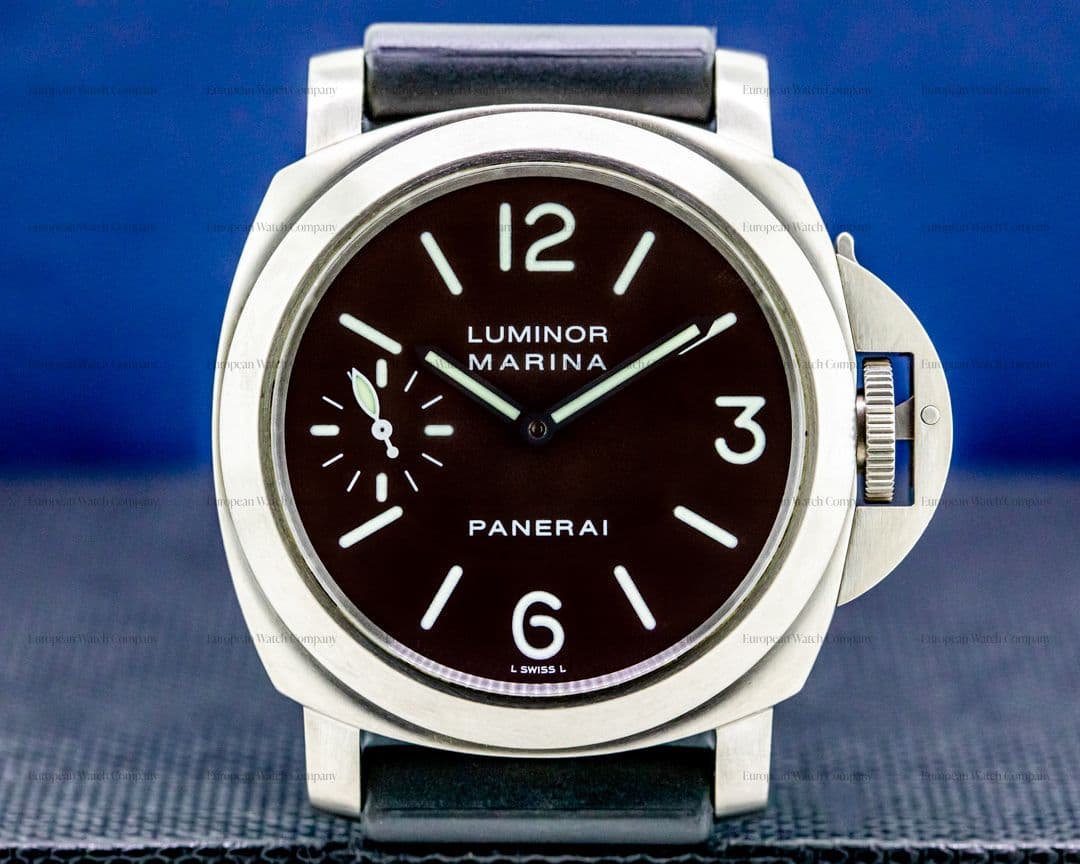 Panerai Luminor Marina Tobacco Dial Titanium