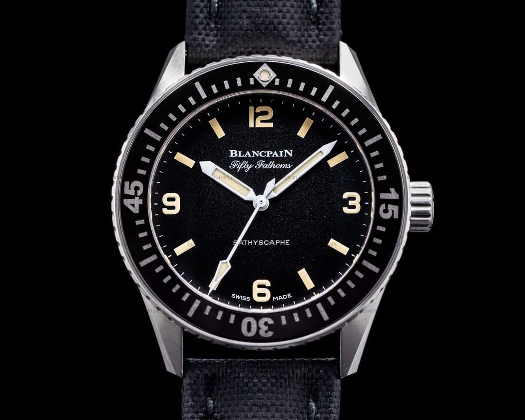 Blancpain Fifty Fathoms 38mm Bathyscaphe for HODINKEE 