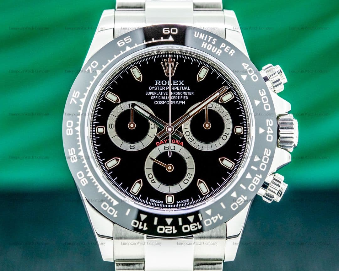 Rolex Daytona 116500 Ceramic Bezel SS / Black Dial 2021 