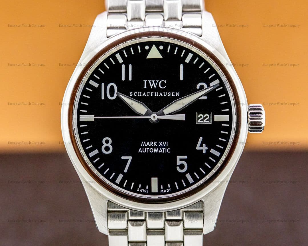 IWC Mark XVI Black Dial SS / SS