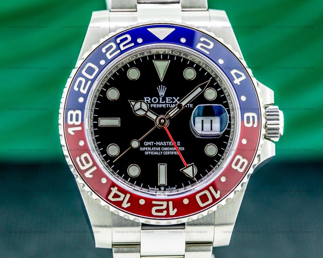 Rolex GMT Master II Ceramic 126710 "Pepsi" SS / Oyster NEW 2021