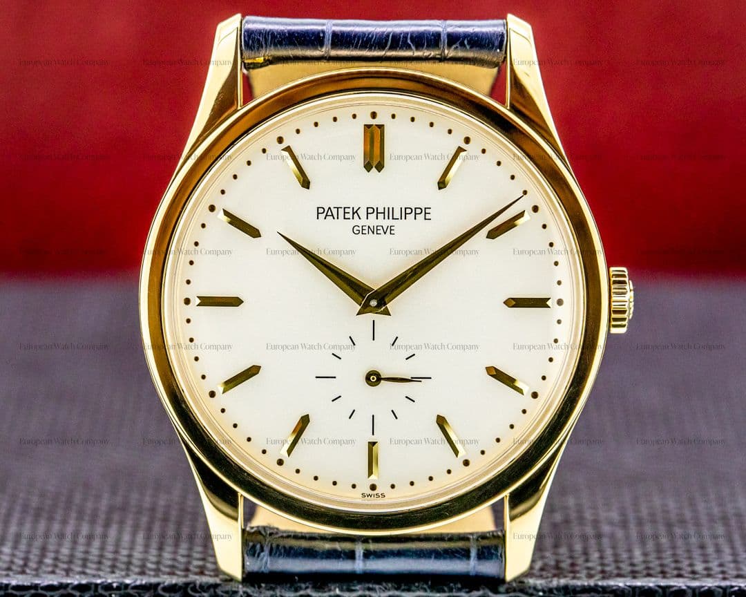 Patek Philippe Calatrava 5196J 18K Yellow Gold Manual Wind