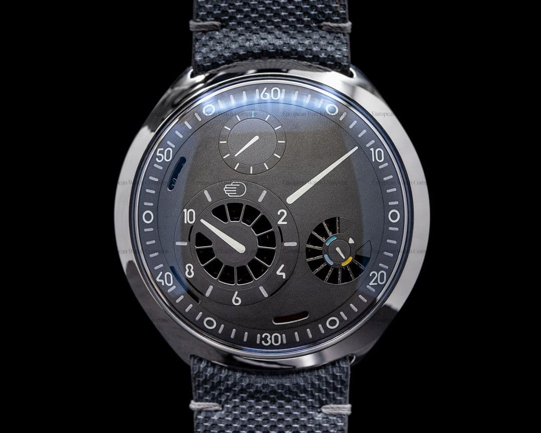 Ressence Type 2G "e-Crown" Gray Dial FULL SET 2021
