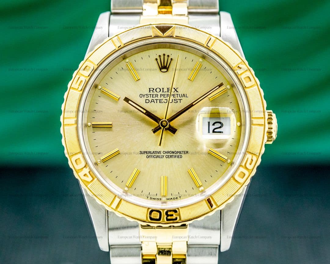 Rolex Datejust "Thunderbird" 16263 Silver Champagne Silver Dial 
