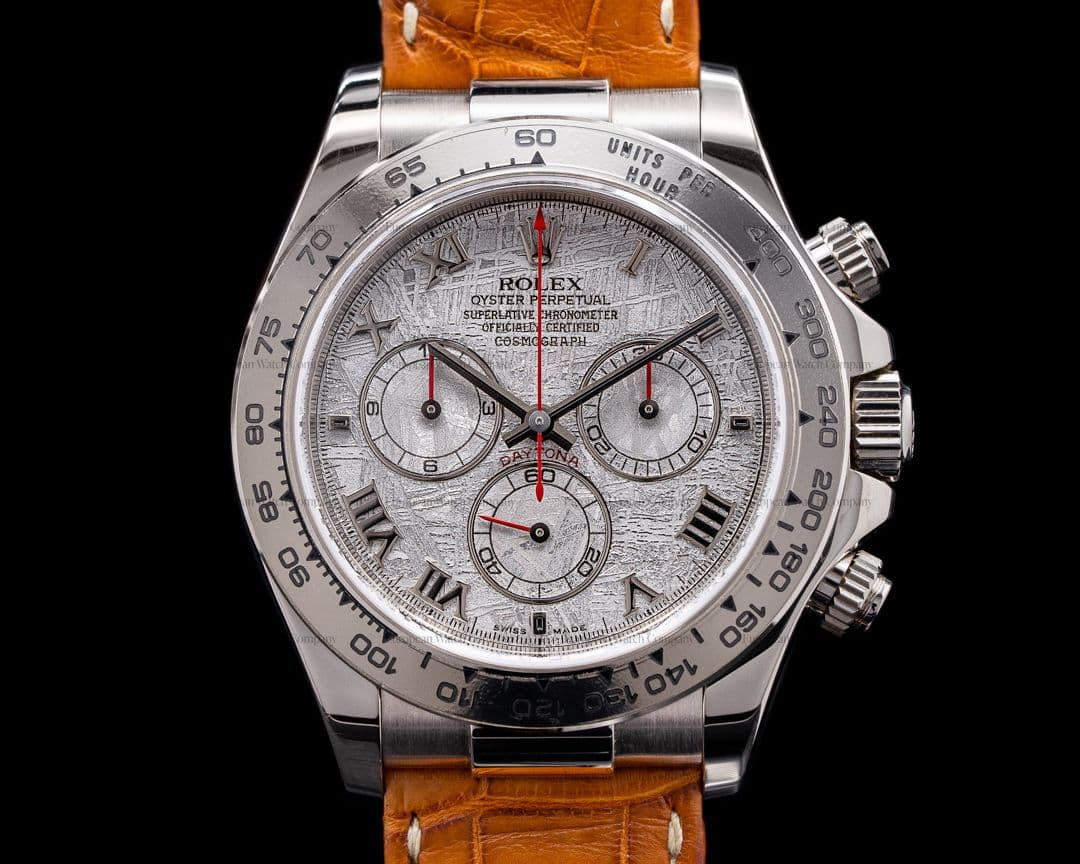 Rolex Daytona 116519 18K White Gold / Meteorite NOS