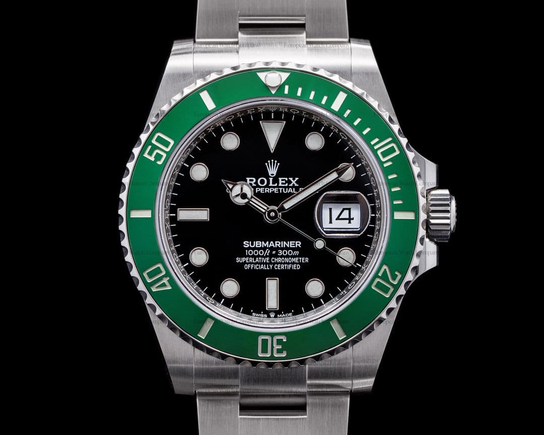 Rolex Submariner Date 126610LV Kermit GREEN Ceramic Bezel 41MM 