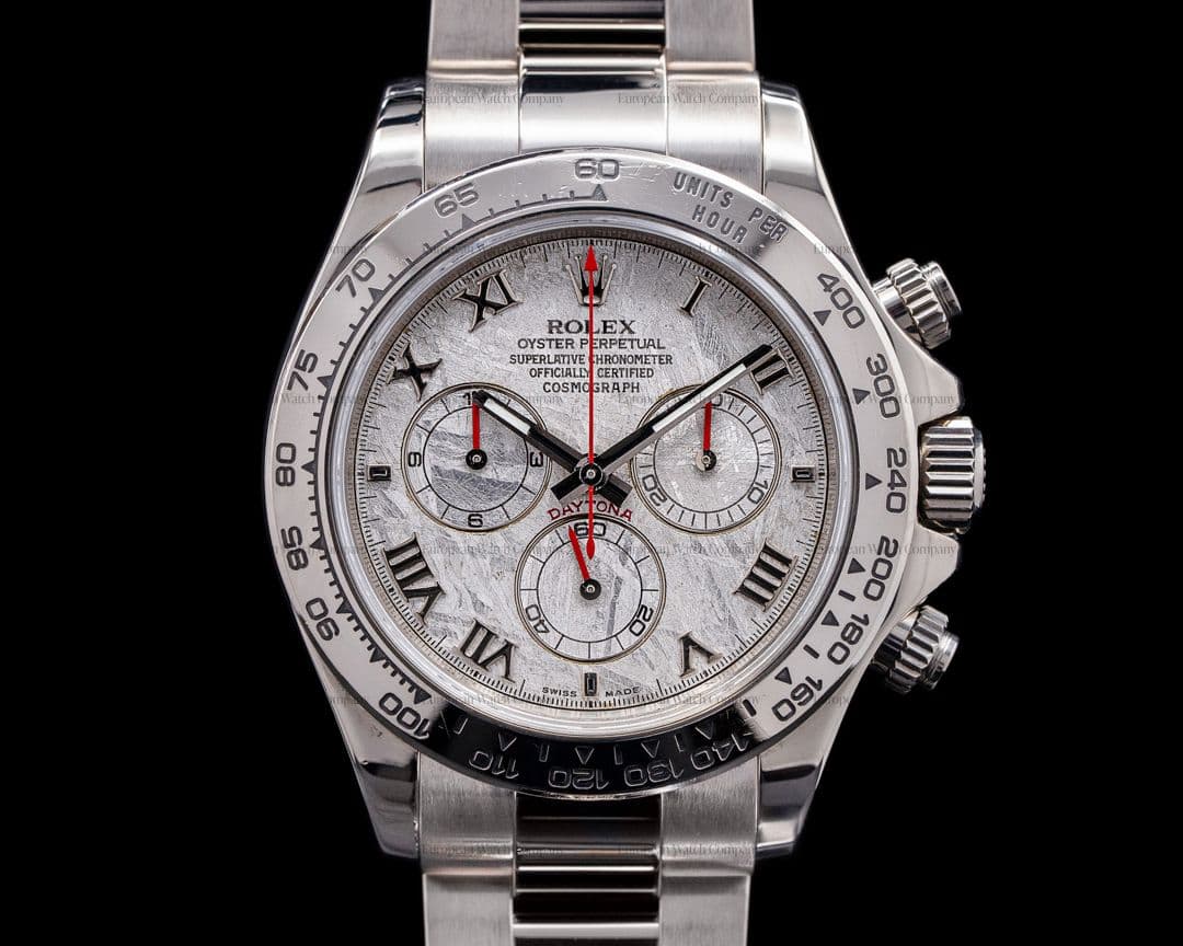 Rolex Daytona 116509 Meteorite Dial 18K White Gold 