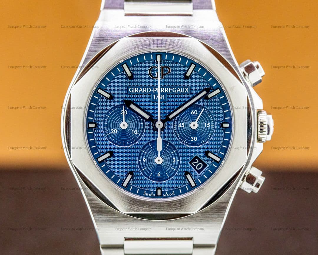 Girard Perregaux Laureato Chronograph 38mm SS 2019