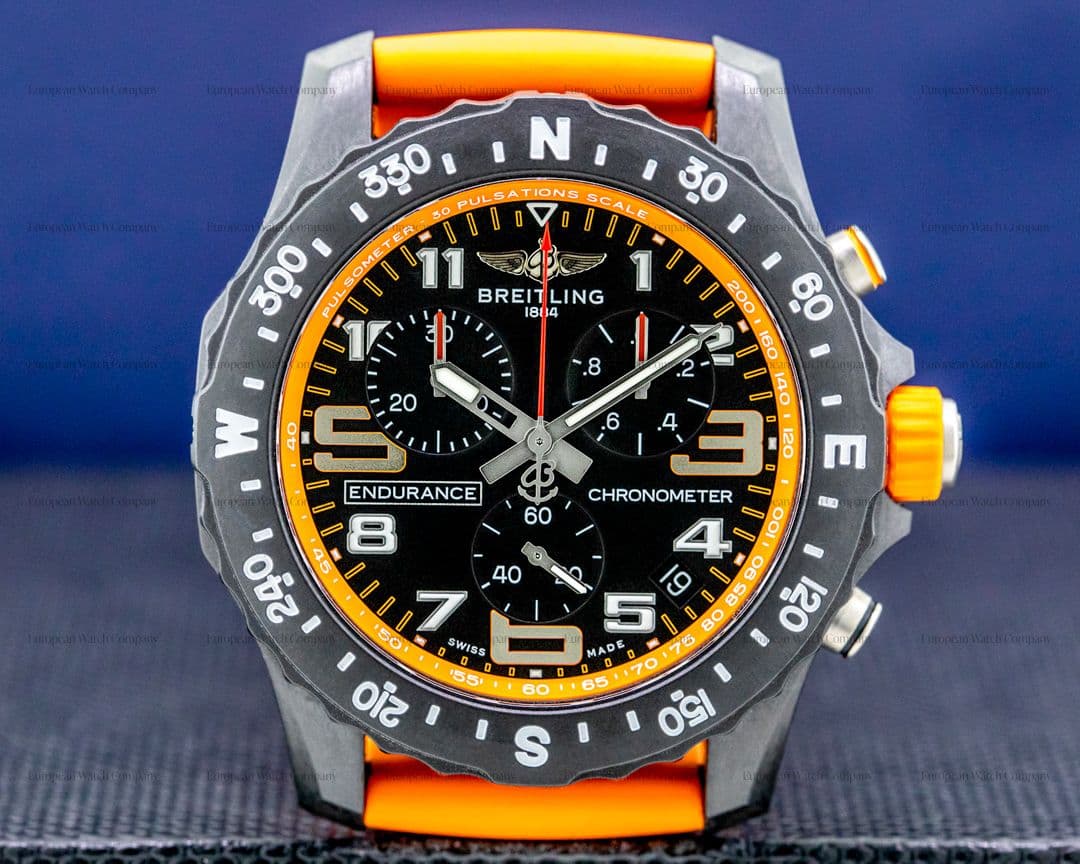 Breitling Endurance Pro Chronograph Orange Strap 2020 