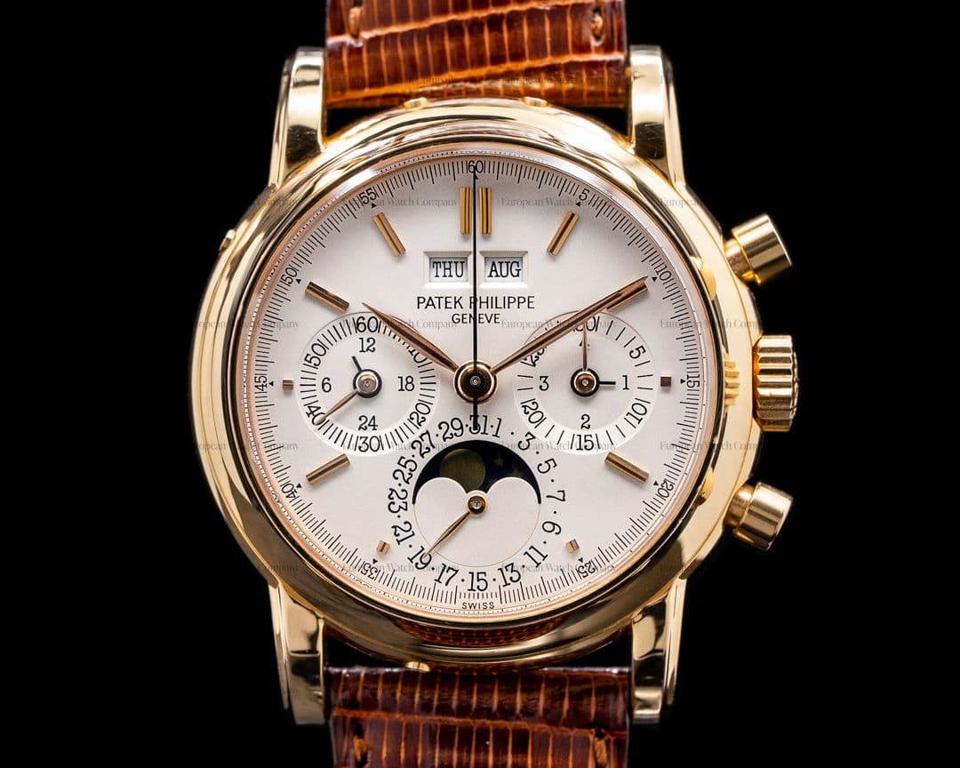 Patek Philippe Perpetual Calendar Chronograph 3970R 2nd Series 2 BACKS RARE! 