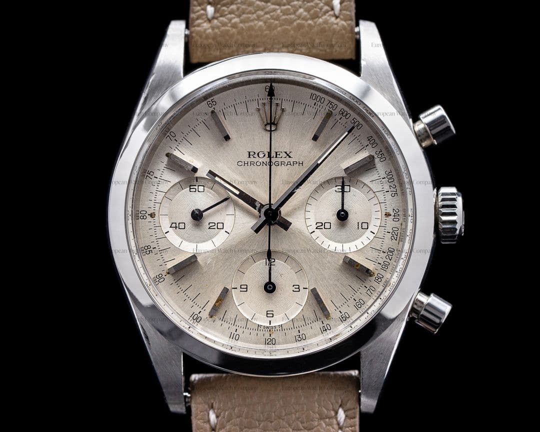 Rolex 6238 'Pre Daytona' SS Silver Dial  