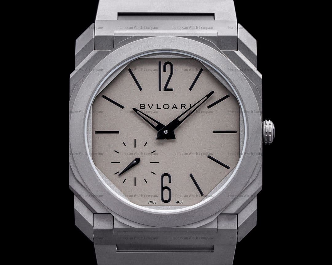 Bulgari Octo Finissimo Extra Thin Grey / Black 40MM