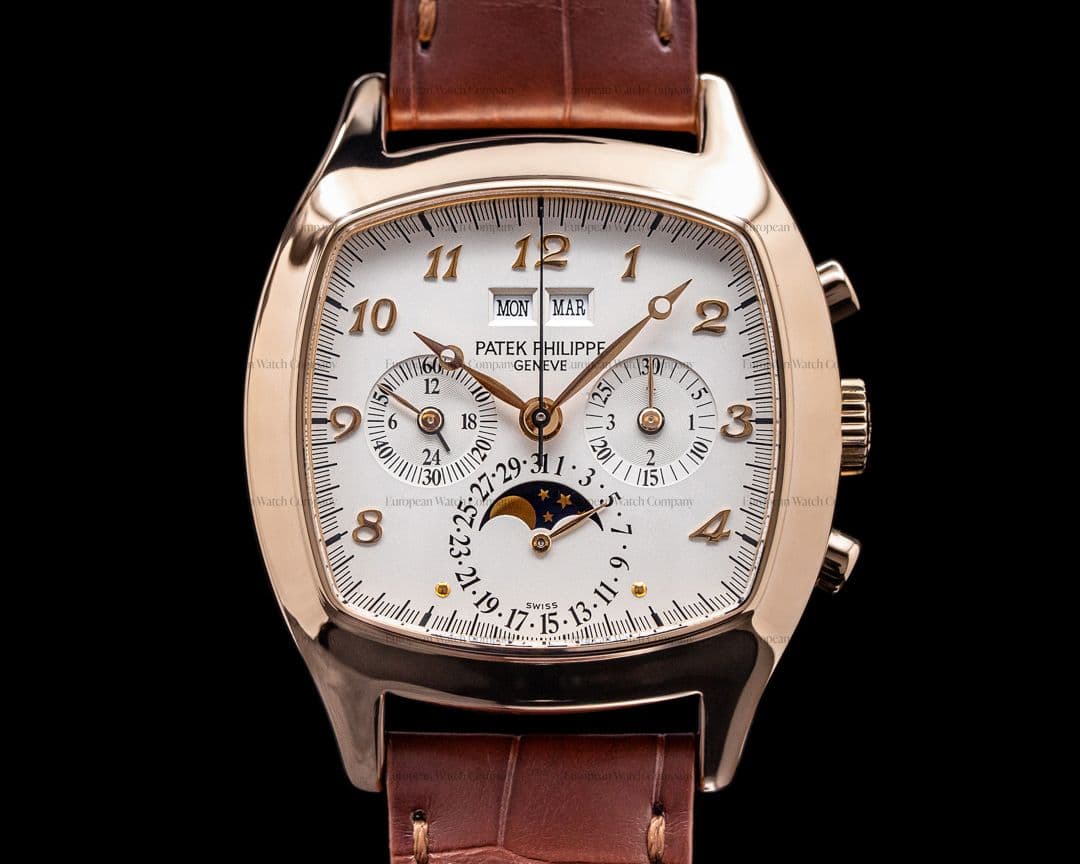 Patek Philippe Perpetual Calendar Chrongraph 5020R 18K Rose Gold RARE