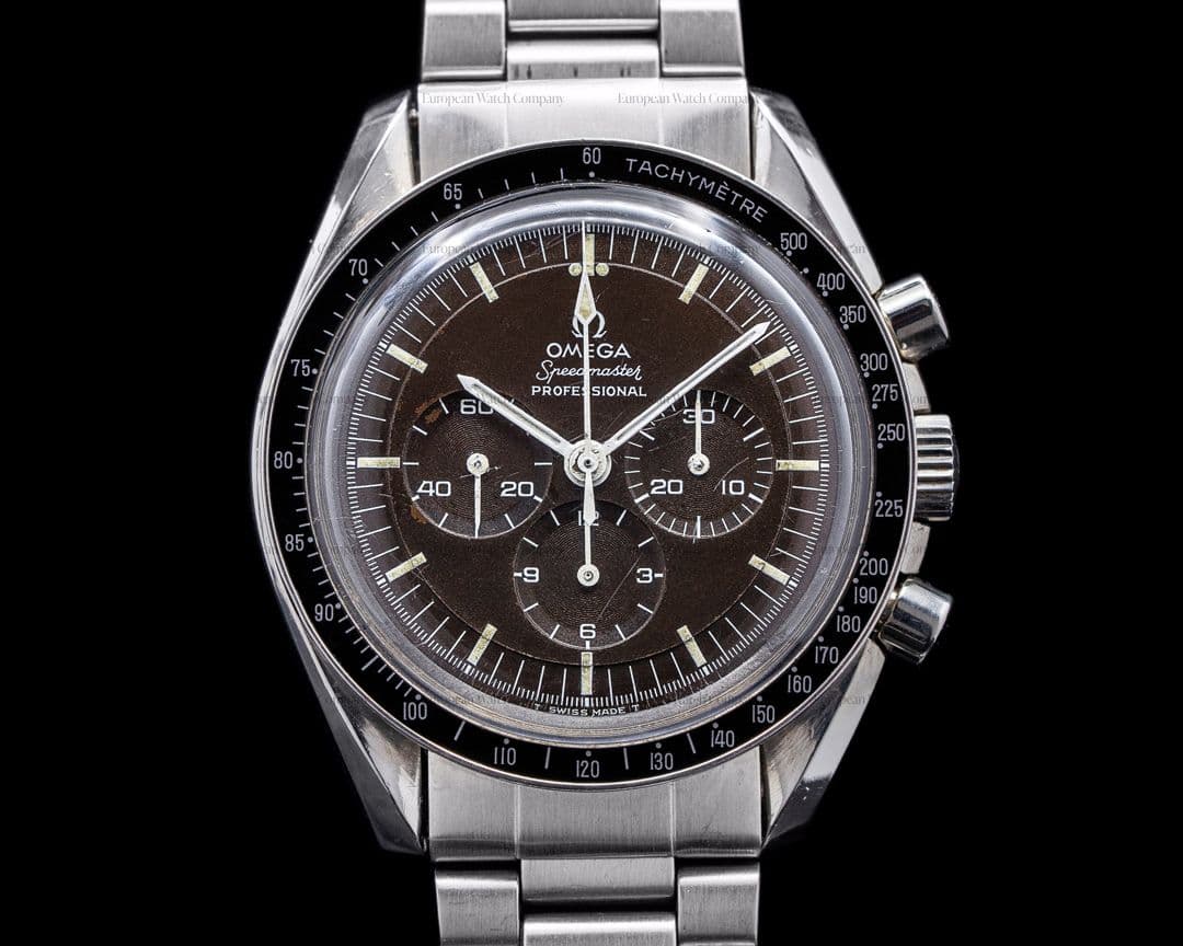 Omega Vintage Speedmaster Transitional TROPICAL DIAL 145.022 SS 