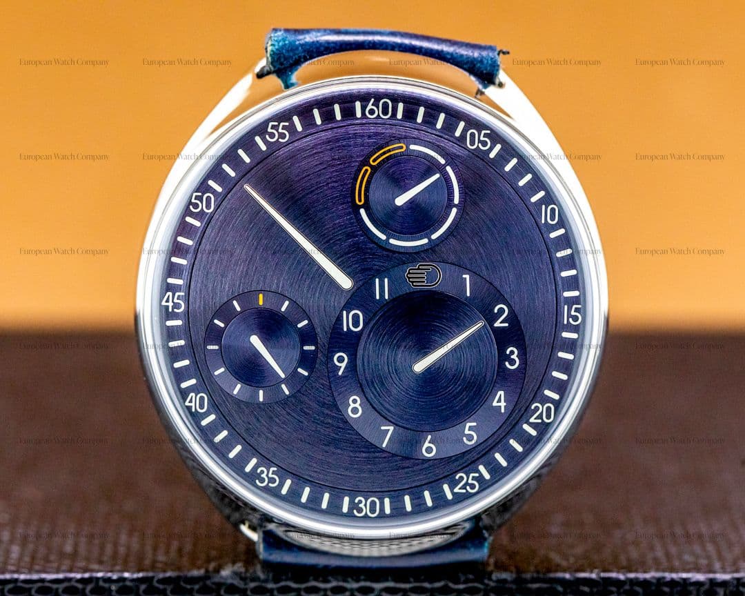 Ressence Type 1 Slim "Night Blue" FULL SET