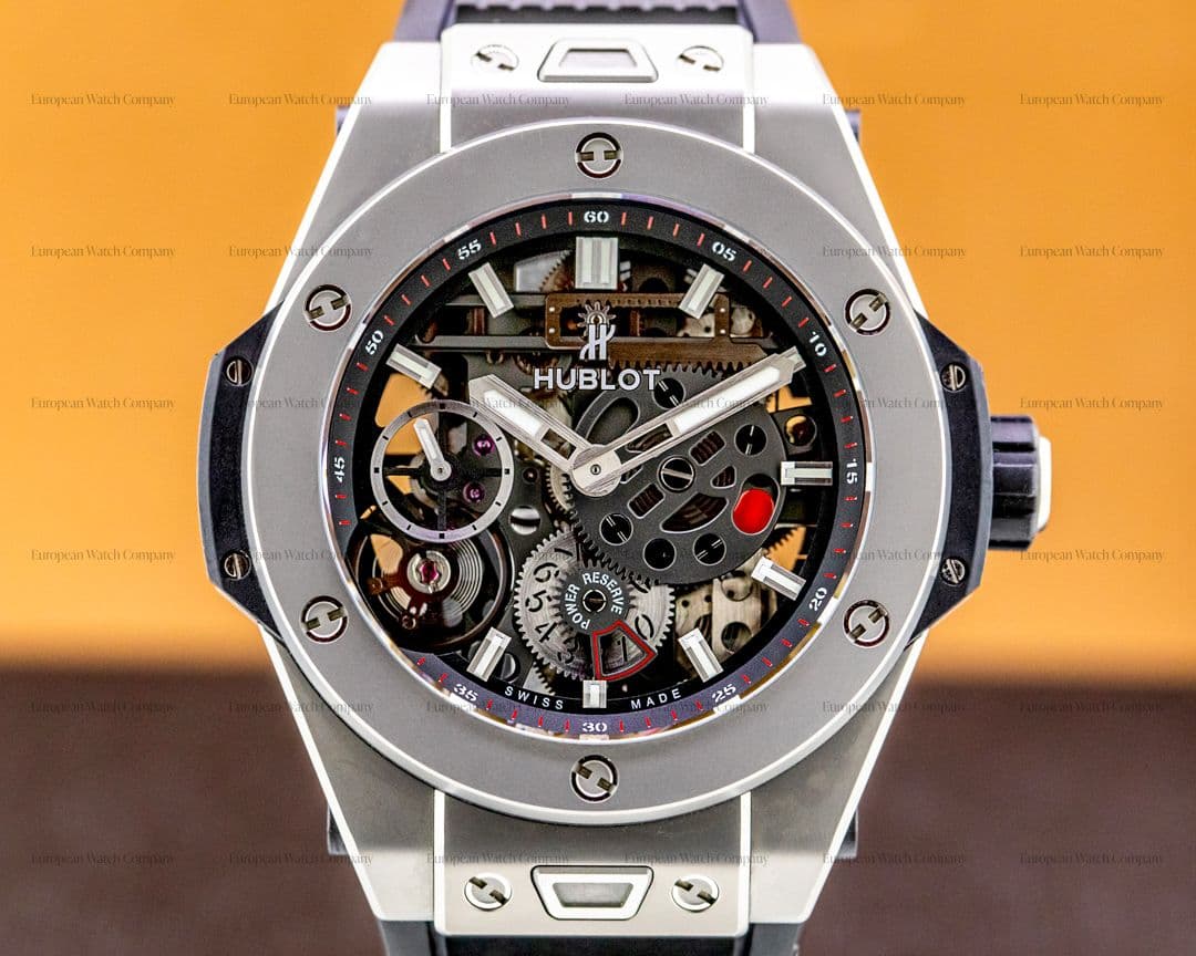 Hublot Big Bang Meca-10 Titanium Skeleton Dial