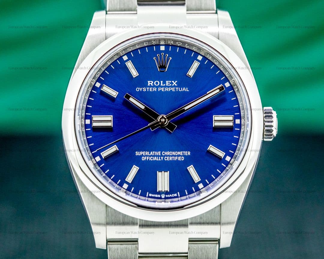 Rolex Oyster Perpetual 126000 36MM SS Blue Dial 2021