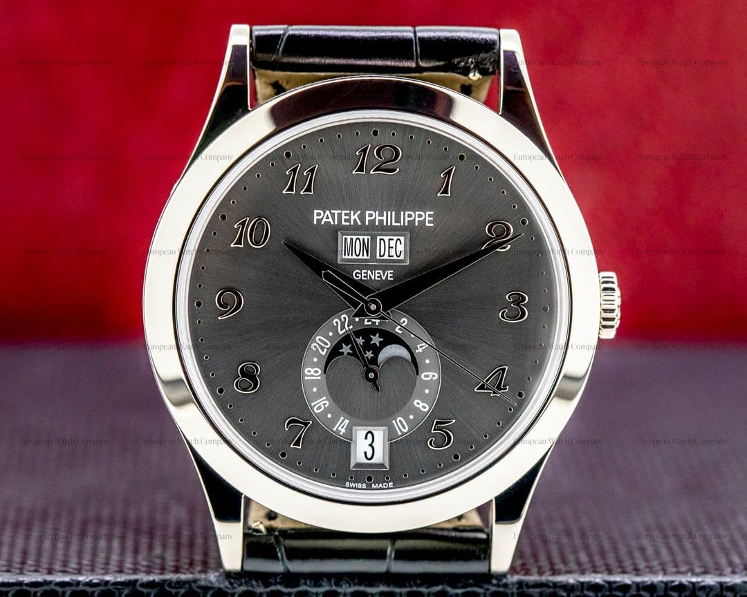 Patek Philippe Annual Calendar Anthracite Dial 18K White Gold 2020
