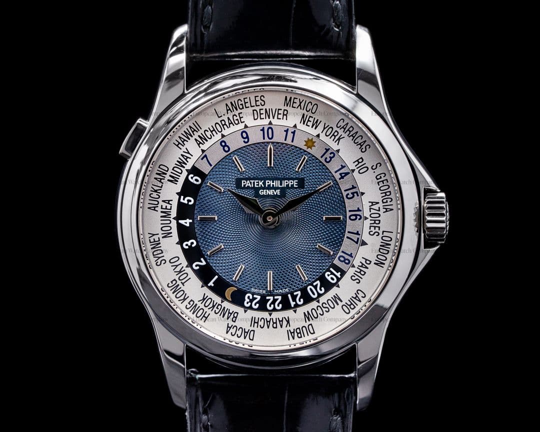 Patek Philippe World Time Platinum 5110P FULL SET