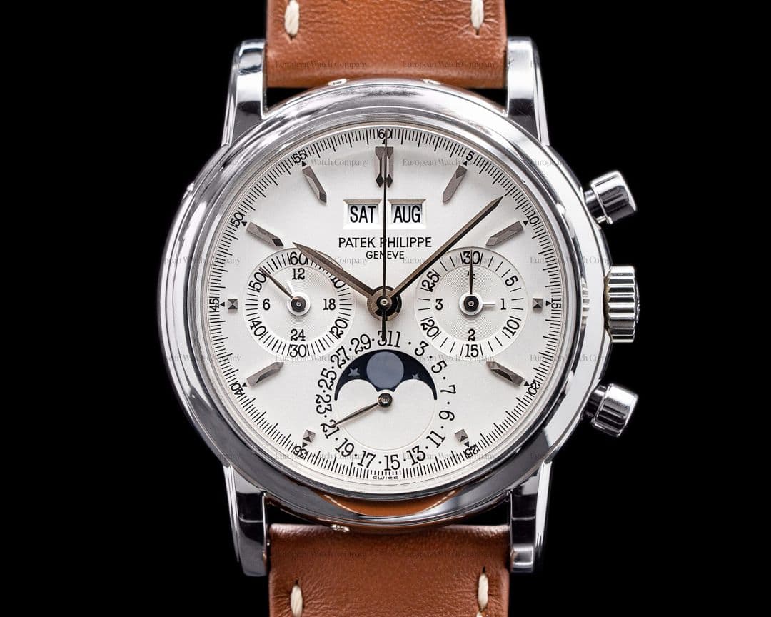 Patek Philippe Perpetual Calendar 3970EP Chronograph Platinum FULL SET