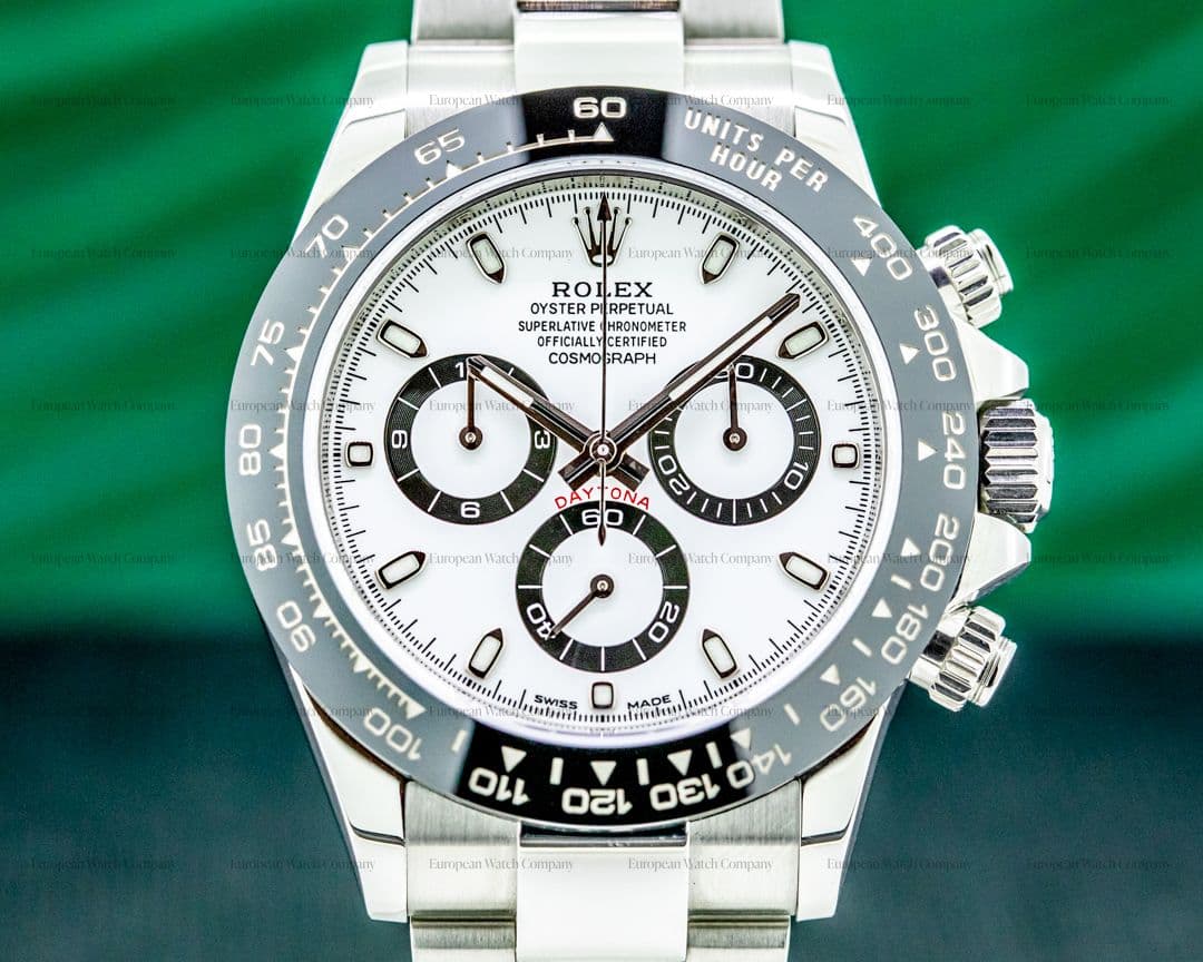 Rolex Daytona 116500LN Ceramic Bezel SS / White Dial 2017