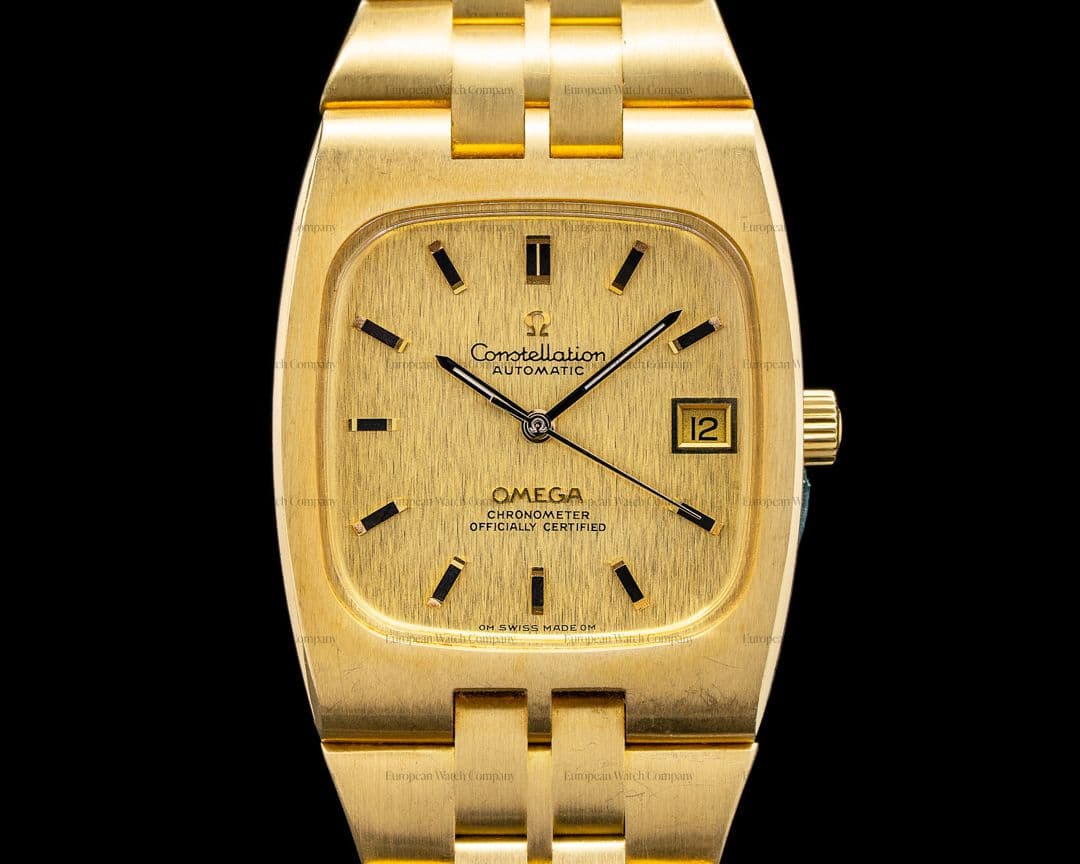 Omega Omega Constellation Automatic 18K Yellow Gold 