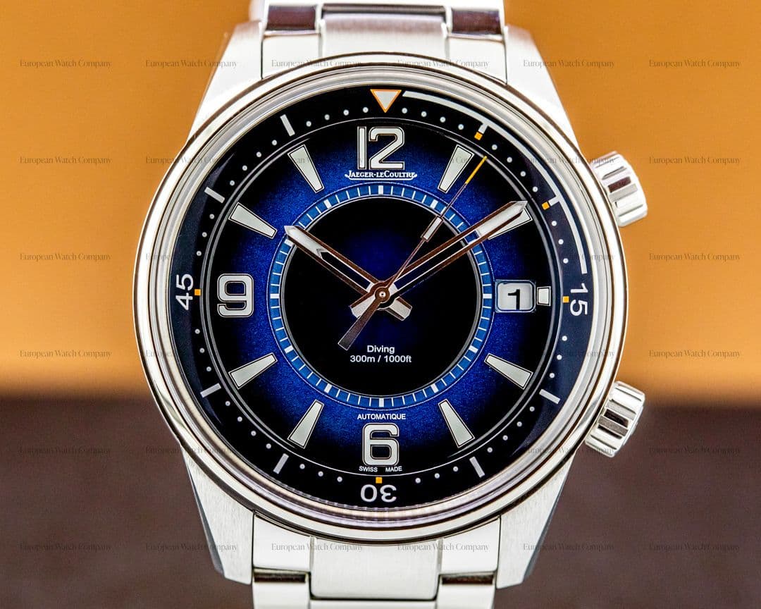 Jaeger LeCoultre Polaris Mariner Automatic Blue Dial Stainless Bracelet