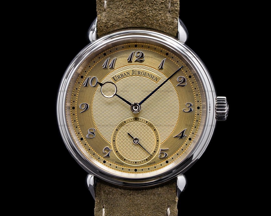Urban Jurgensen 1140L Stainless Steel Champagne Dial / Breguet Numerals LIMITED