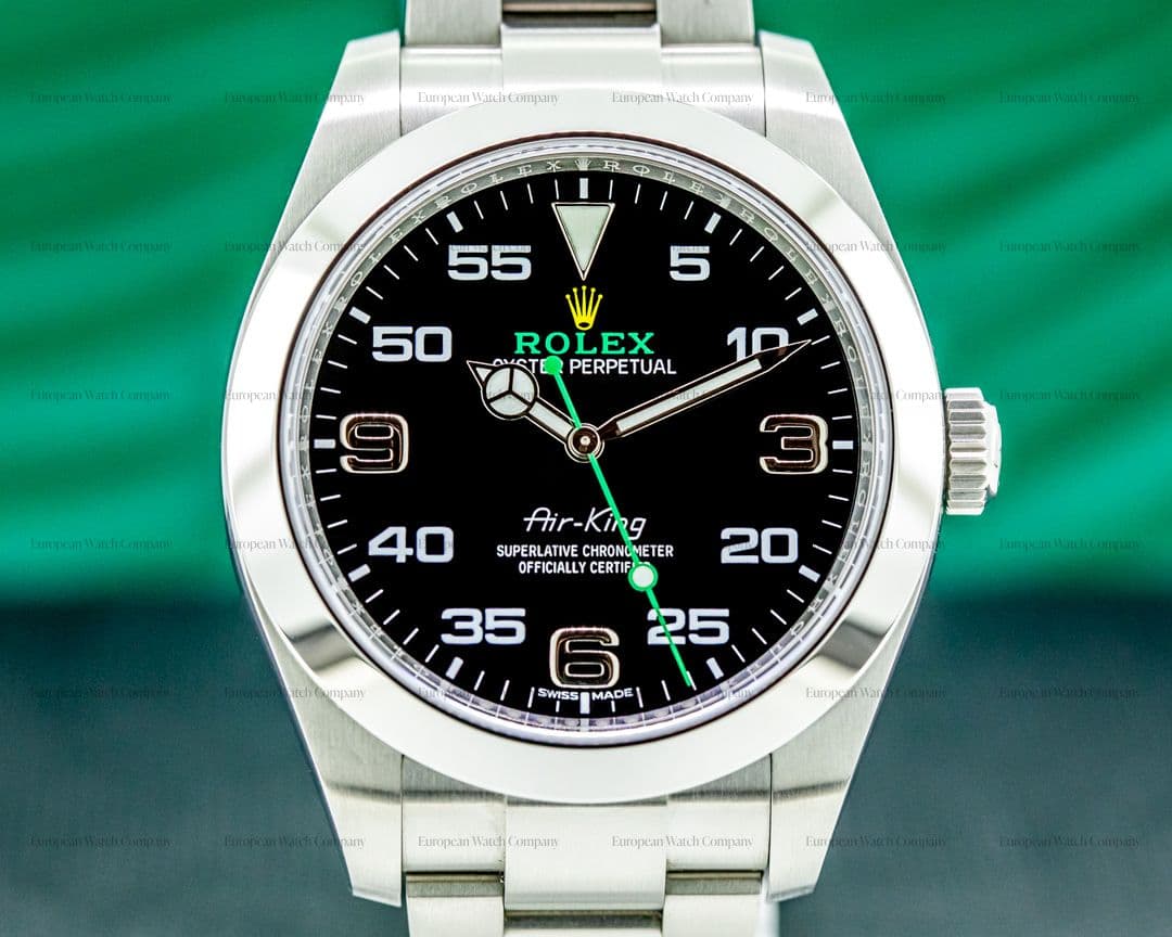 Rolex Air King 116900 Black Dial SS 2021