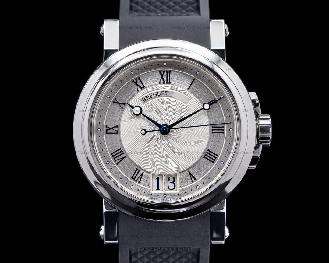 breguet Marine Big Date SS / Rubber
