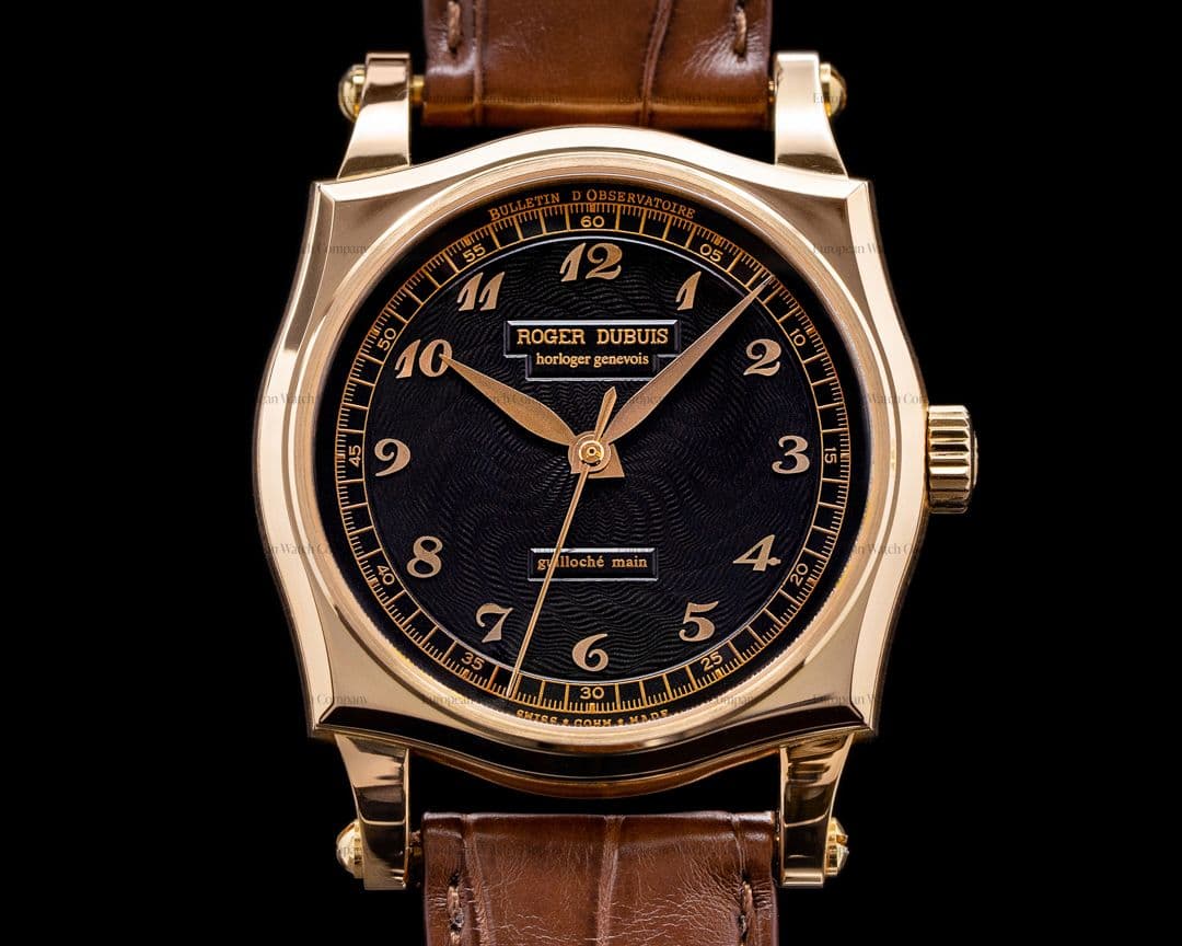 Roger Dubuis Sympathie S37 Guilloche Main 18K Rose Gold