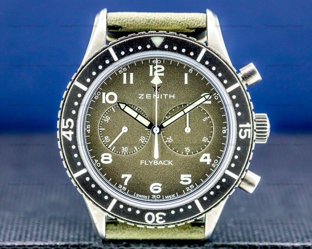 Zenith Pilot Cronometro Tipo CP-2 Flyback 