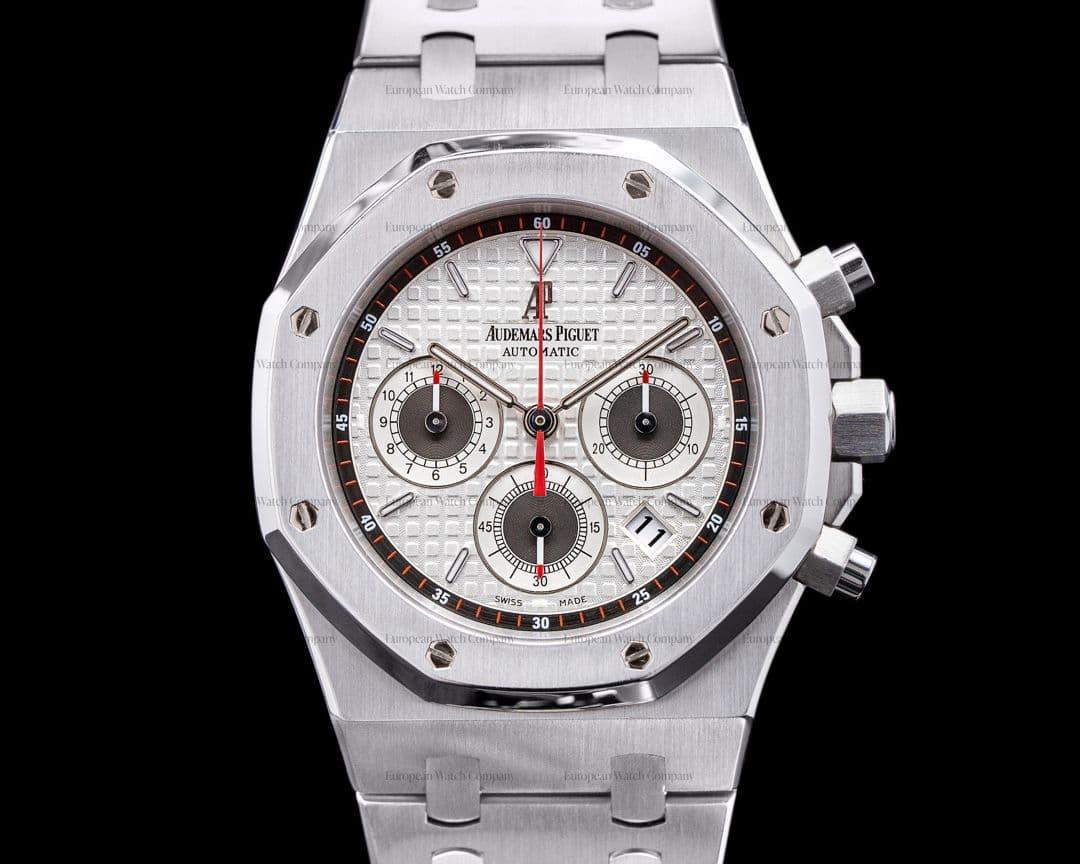 Audemars Piguet Royal Oak Chronograph 26300ST "Panda" Silver Dial SS FULL SET