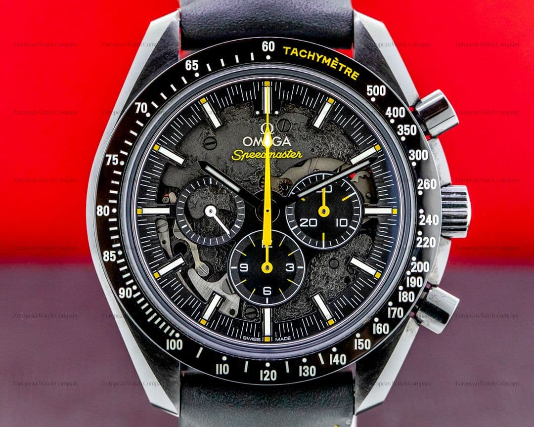 Omega Dark Side of the Moon Apollo 8 Ceramic / Black Dial