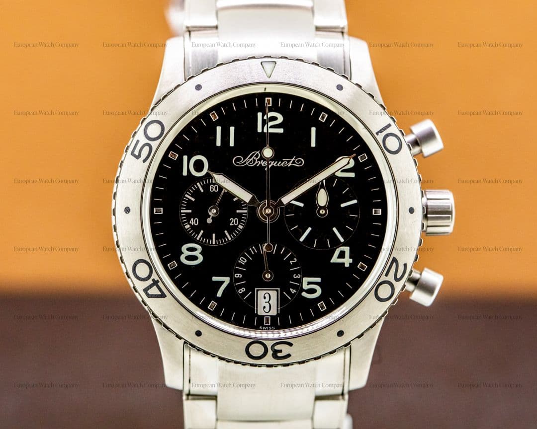 Breguet Type XX Transatlantique Titanium / Titanium Carbon Fibre Dial 