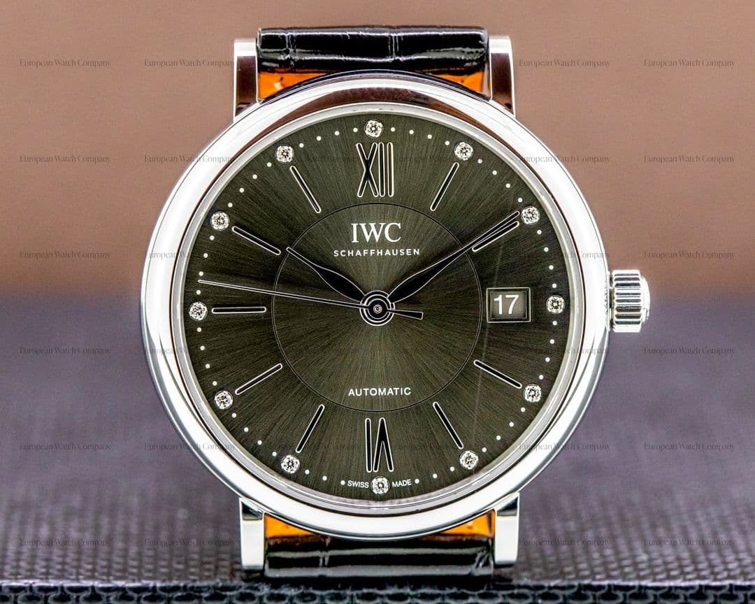 IWC Portofino Gray Dial SS 37mm