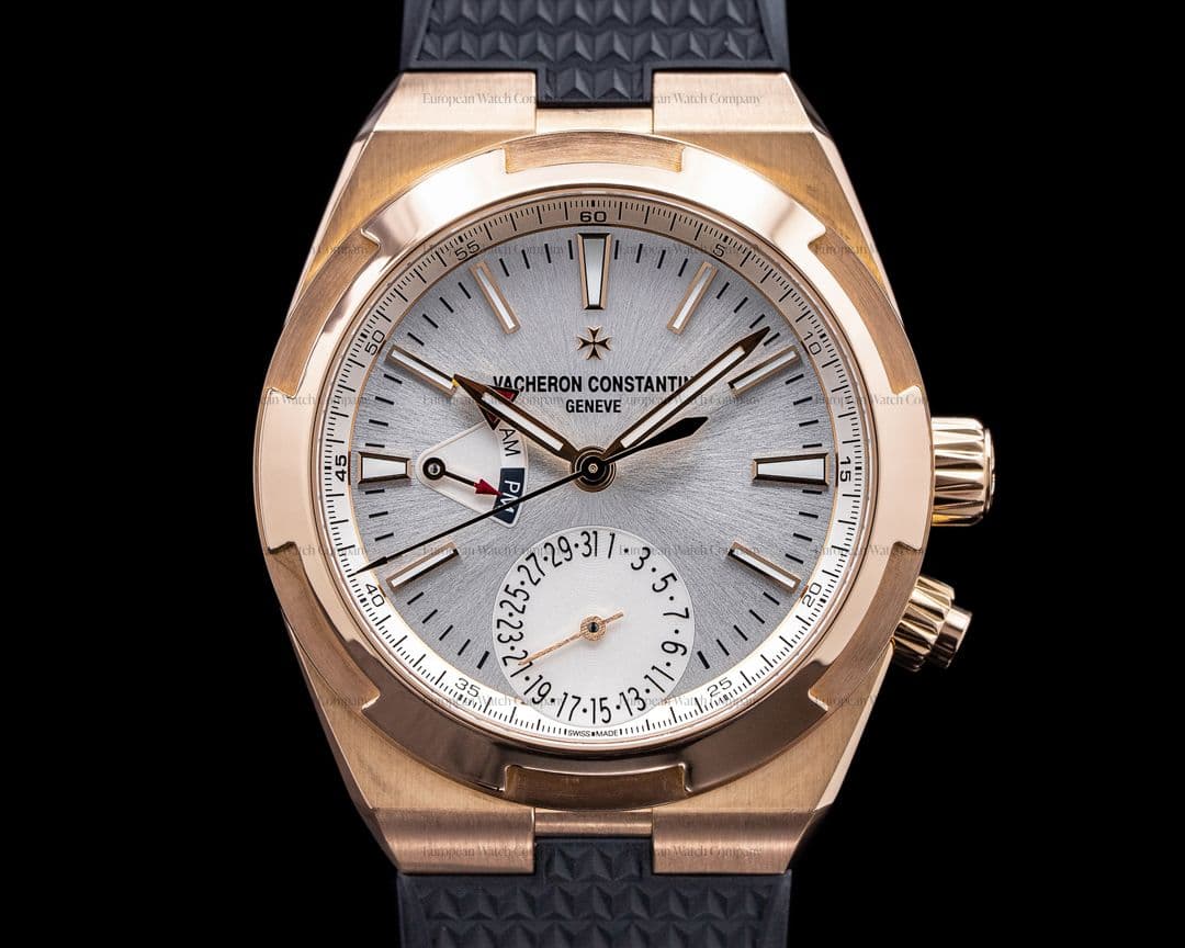Vacheron Constantin Overseas Dual Time 7900V 18K 5N Silver Dial 
