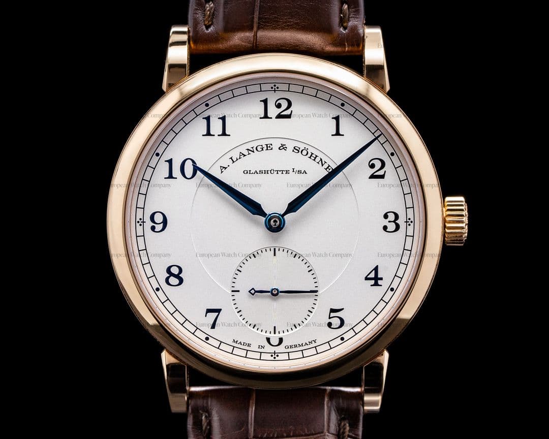 A. Lange and Sohne 1815 18K Rose Gold Silver Dial 38.5MM
