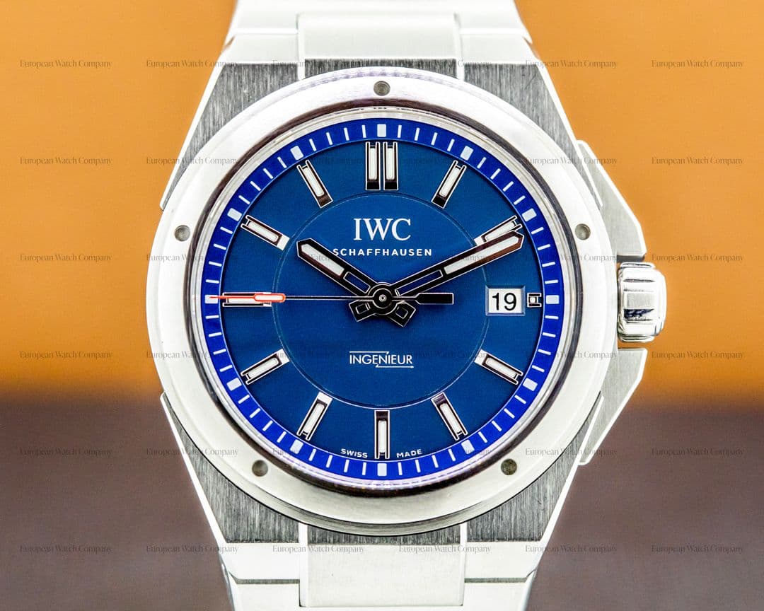 IWC Ingenieur Laureus Blue Dial Limited SS