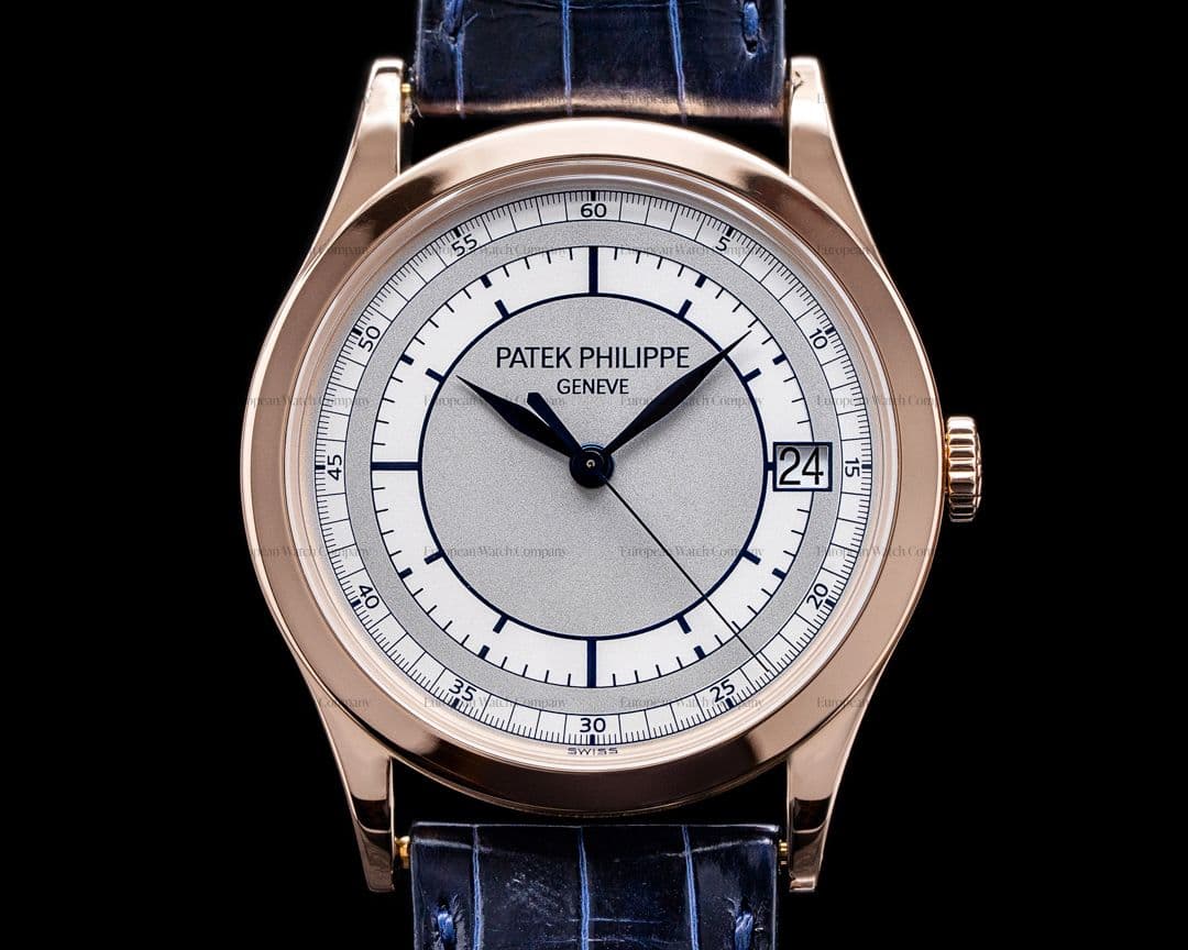 Patek Philippe Calatrava 5296R 18K Rose Gold Sector Dial