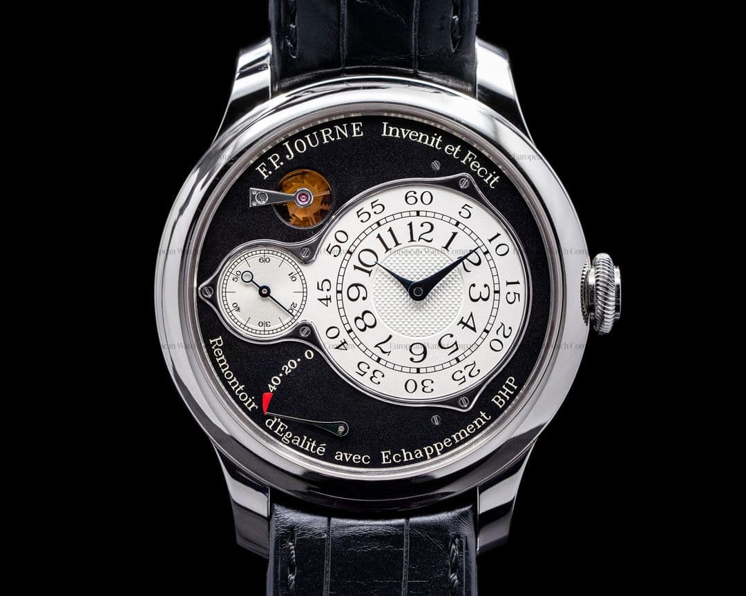 F. P. Journe Chronometre Optimum Platinum / BLACK LABEL 42MM 
