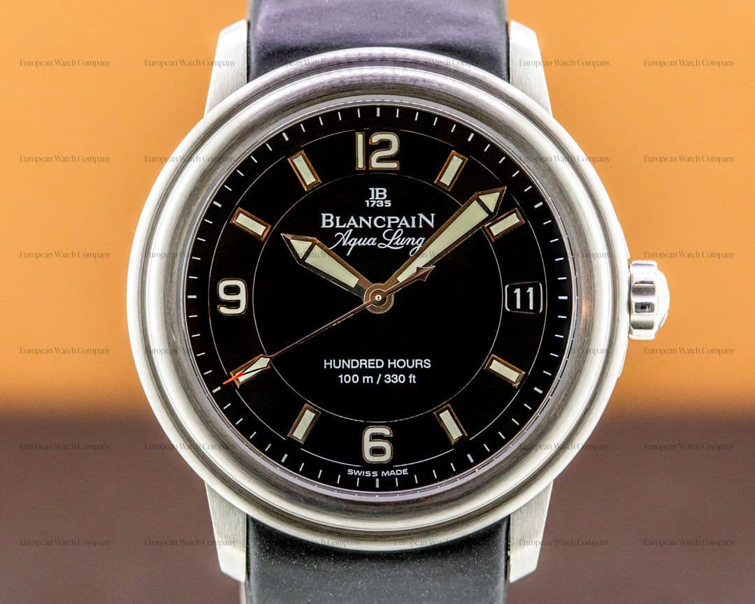 Blancpain Leman Aqualung Ultra Slim Automatic SS / Strap