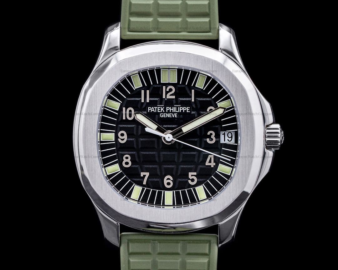 Patek Philippe Aquanaut Automatic 5065A Black Dial SS PATEK SERVICE