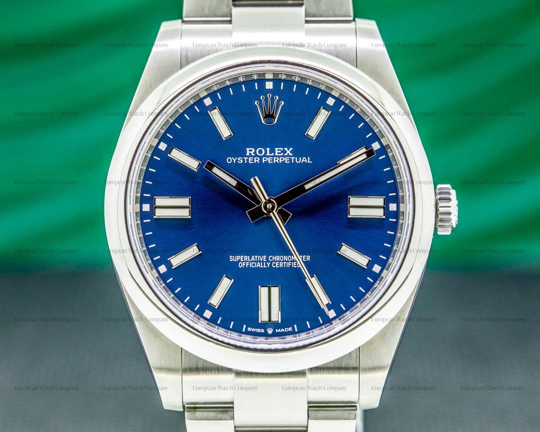 Rolex Oyster Perpetual 124300 41mm SS / Blue Dial 2020 