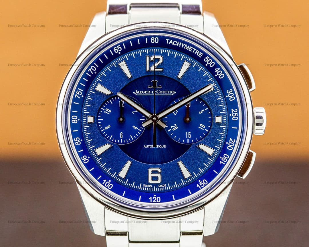 Jaeger LeCoultre Polaris Chronograph SS Blue Dial