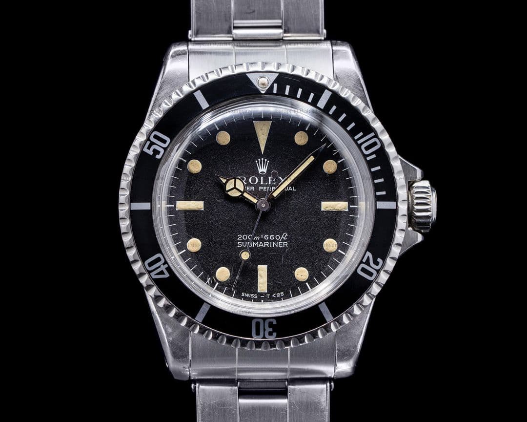 Rolex Vintage Submariner 5513 "Meters First" SS Rivet Bracelet c. 1967