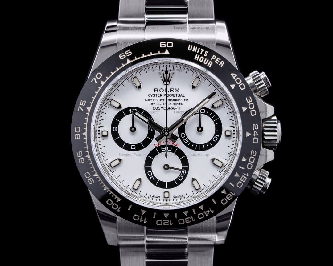 Rolex Daytona 116500LN Ceramic Bezel SS / White Dial 