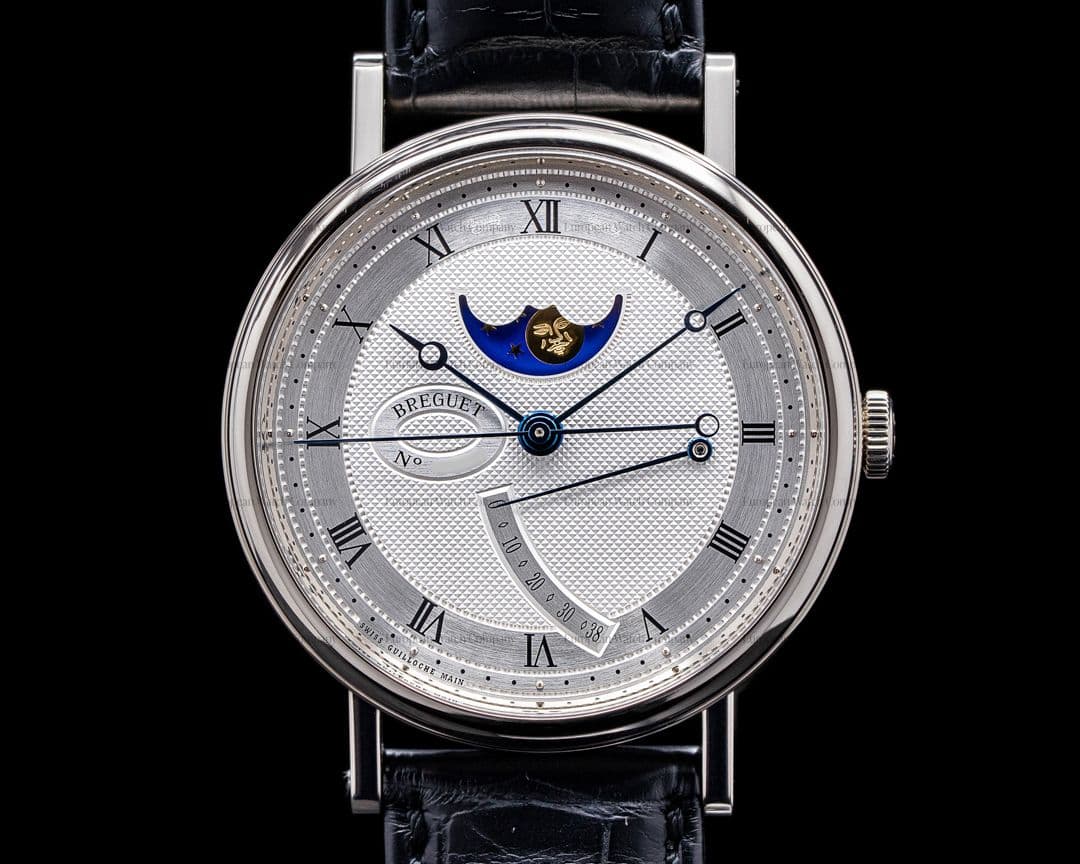Breguet Classique Moonphase 18K White Gold  