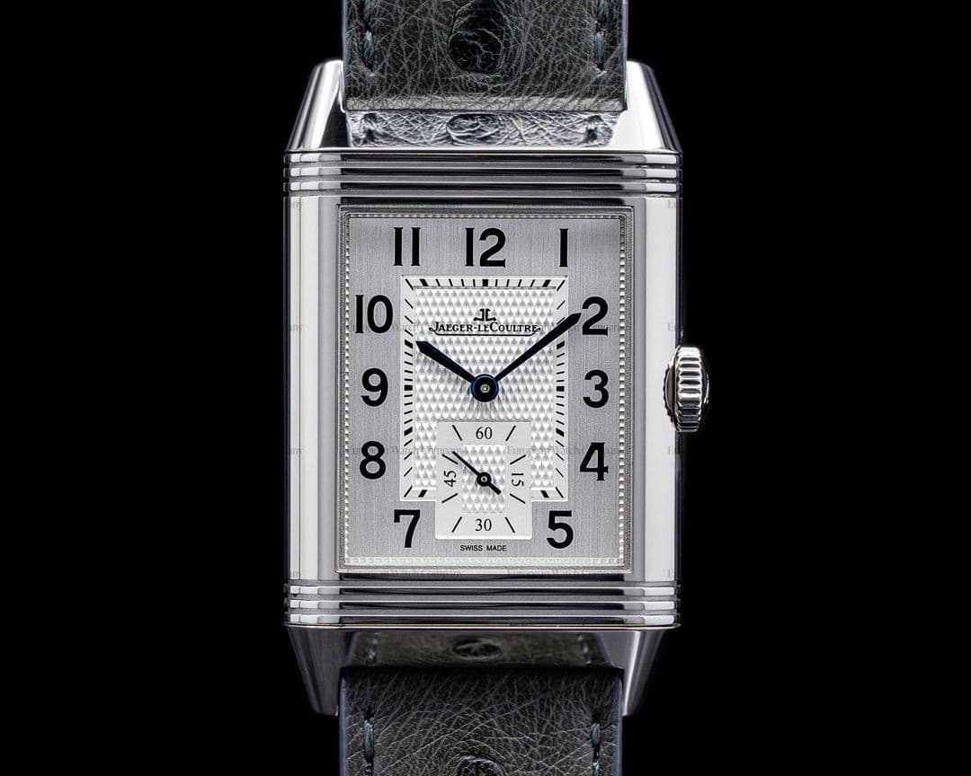 Jaeger LeCoultre Reverso Classic Large Duoface Green Marble Boutique Edition RARE

